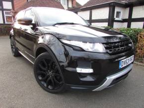 LAND ROVER RANGE ROVER EVOQUE 2013 (63) at Hillfield Motor Company Droitwich